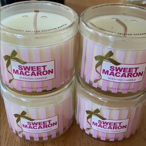 Mini Sweet Macaron Candles